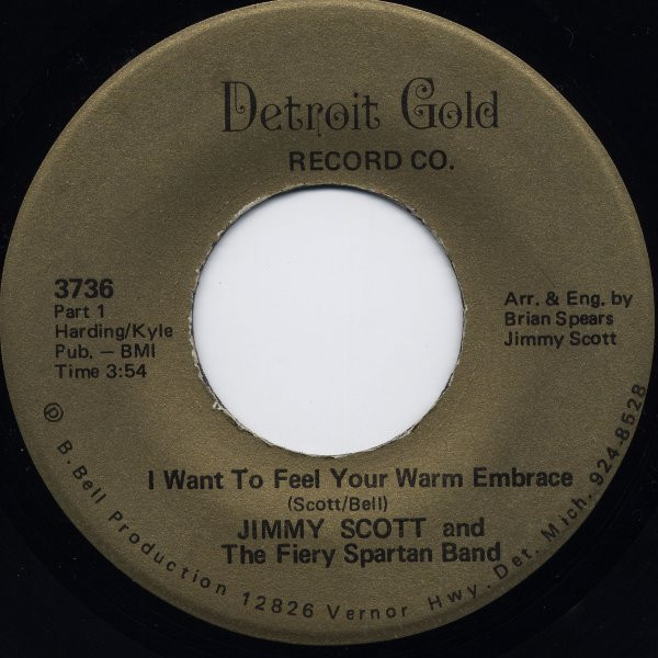Album herunterladen Jimmy Scott And The Fiery Spartan Band - I Want To Feel Your Warm Embrace