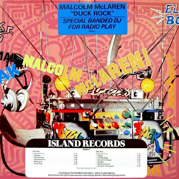 ご検討よろしくお願いいたしますM Keith Haring/Malcolm McLaren Duck Rock