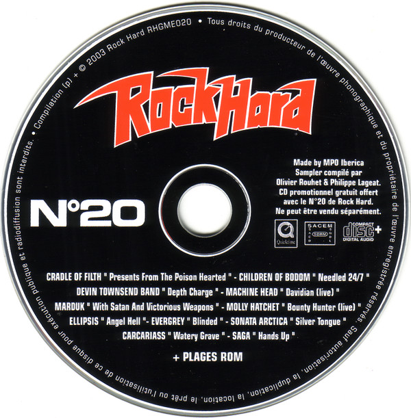 télécharger l'album Various - Le Sampler Rom RockHard N20