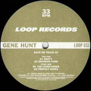 Gene Hunt - Back On Track EP album cover