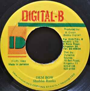 Shabba Ranks - Dem Bow album cover