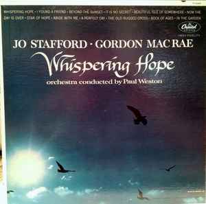 Jo Stafford - Whispering Hope album cover