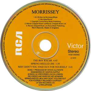 Morrissey - The Boy Racer