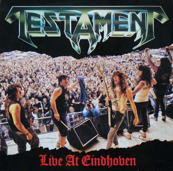 Обложка конверта виниловой пластинки Testament (2) - Live At Eindhoven