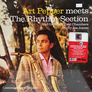 Art Pepper - Art Pepper Meets The Rhythm Section album cover