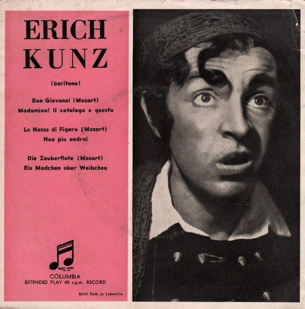télécharger l'album Mozart, Erich Kunz With The Vienna Philharmonic Orchestra - Mozart Operatic Arias