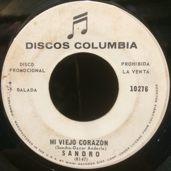 lataa albumi Sandro - Mi Viejo Corazon El Hombre Que Perdio Sus Ilusiones