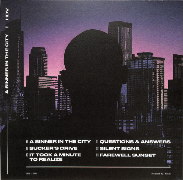 Hdv - A Sinner in the City | Rakya Records (ZORA006) - 2