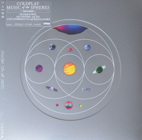 Coldplay - Music Of The Spheres LP Colored Recycled Vinyl Record