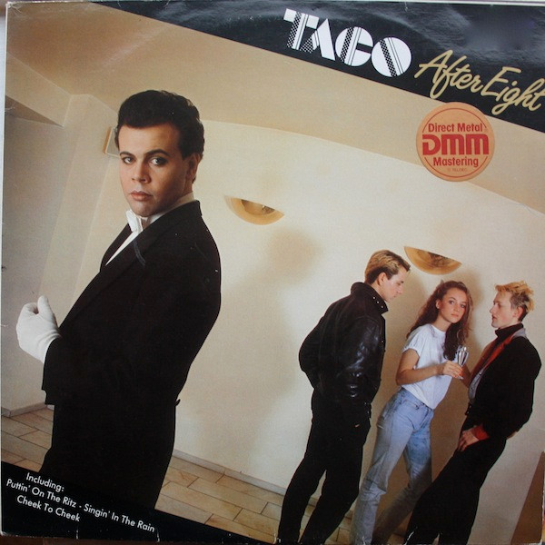 Обложка конверта виниловой пластинки Taco - After Eight