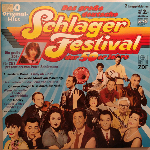baixar álbum Various - Das Große Deutsche Schlagerfestival Der 50er Jahre