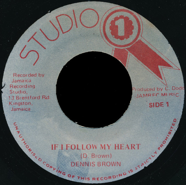 Dennis Brown – If I Follow My Heart (Pale blue , Vinyl) - Discogs