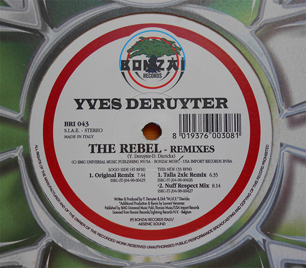 baixar álbum Yves Deruyter - The Rebel Remixes