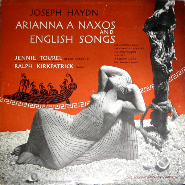 Joseph Haydn – Arianna A Naxos And English Songs (1952, Vinyl