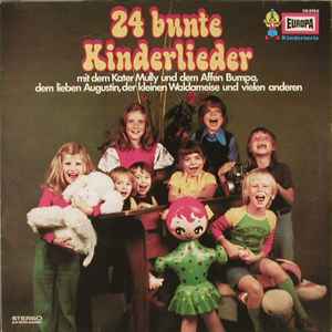 Various - 24 Bunte Kinderlieder Album-Cover