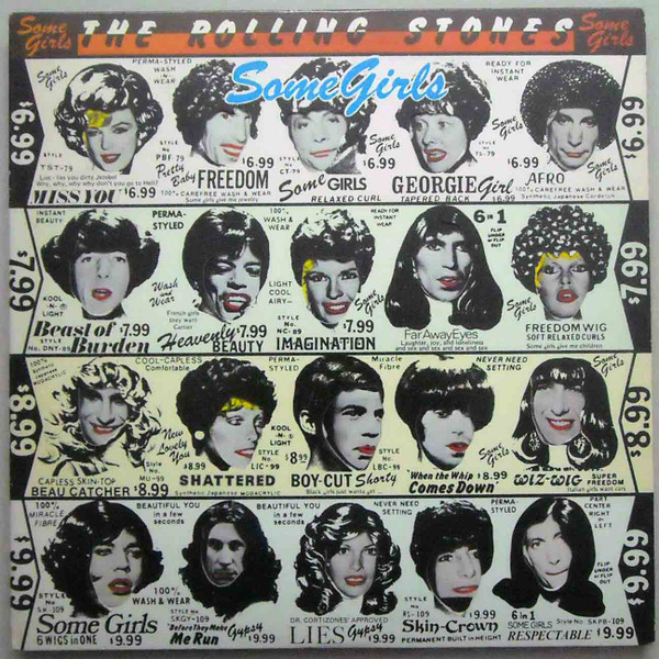 The Rolling Stones – Some Girls (1978, 1st Version (Die Cut with