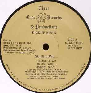 Kickin' Kim K - So In Love album cover