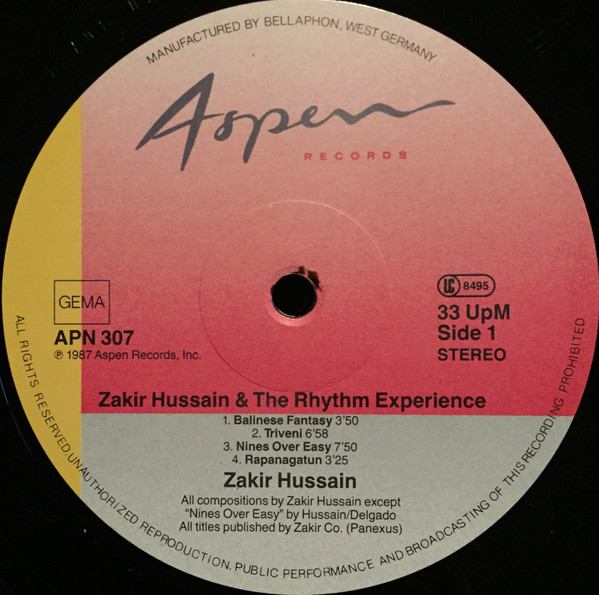 lataa albumi Zakir Hussain & The Rhythm Experience - Zakir Hussain The Rhythm Experience