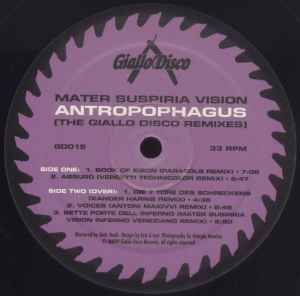 Mater Suspiria Vision - Antropophagus (The Giallo Disco Remixes) 