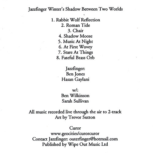 télécharger l'album Jazzfinger - Winters Shadow Between Two Worlds