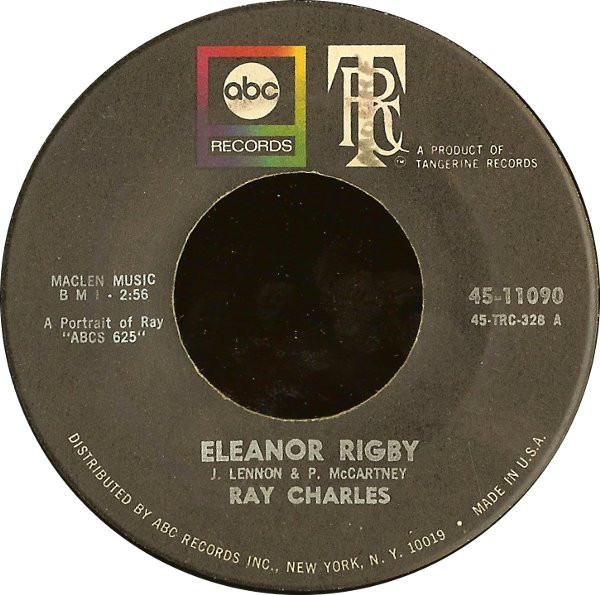 Ray Charles – Eleanor Rigby / Understanding (1968, Vinyl) - Discogs