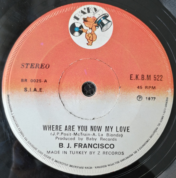 descargar álbum BJ Francisco - Where Are You Now My Love