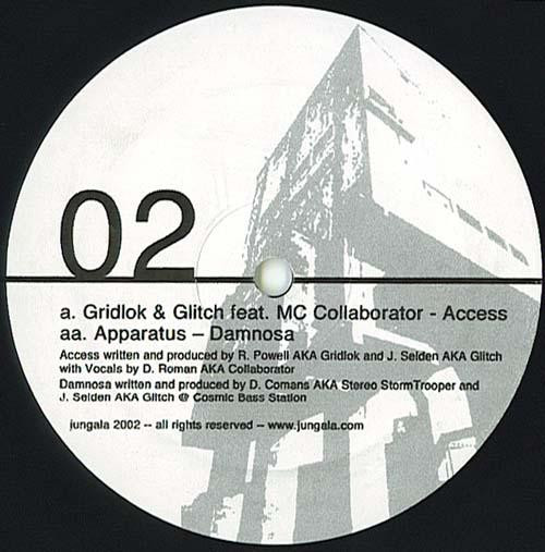 Gridlok & Glitch (3) Feat. MC Collaborator / Apparatus (2) – Access / Damnosa