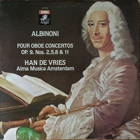 baixar álbum Han de Vries, Alma Musica Amsterdam - Albinoni Four Oboe Concertos Op9 Nos 258 11