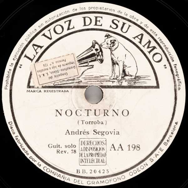 lataa albumi Andrés Segovia - Serenata Nocturno