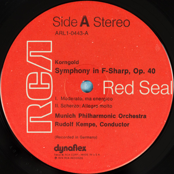 RCA Red Seal USRSS5 Labels