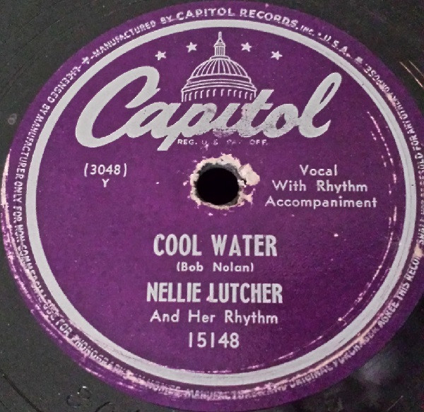 Nellie Lutcher And Her Rhythm – Cool Water / Lake Charles Boogie (1948