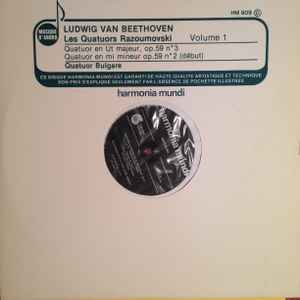 Ludwig van Beethoven - Les Quatuors Razoumovski, Volume 1 