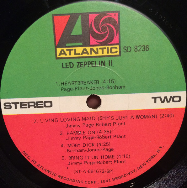 Led Zeppelin - Led Zeppelin II, Releases