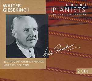 Walter Gieseking - Walter Gieseking I album cover