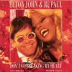 Cover of Don't Go Breaking My Heart, 1994-03-08, CD