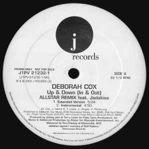 Deborah Cox – Up & Down (In & Out) featuring Jadakiss (2002, Vinyl