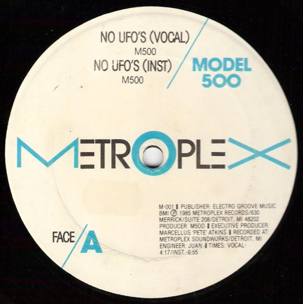 Model 500 – No UFO's (Vinyl) - Discogs