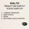 Rialto - “Night On Earth” Album Sampler