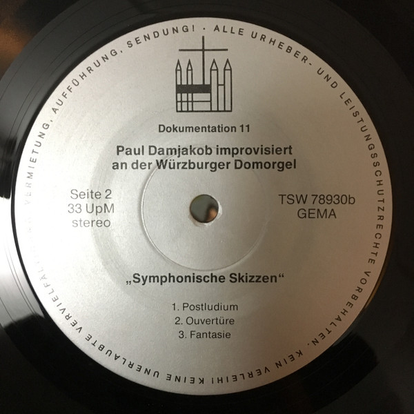 descargar álbum Download Paul Damjakob - Improvisiert An Der Würzburger Domorgel Symphonische Skizzen album