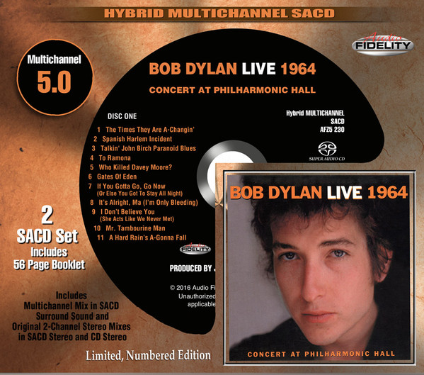 超目玉枠】 輸入盤 BOB DYLAN / LIVE 1964 ： CONCERT AT THE