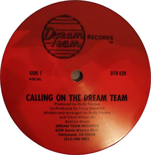 L.A. Dream Team – Calling On The Dream Team (1985, Vinyl) - Discogs