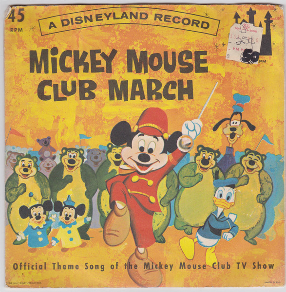 Walt Disney MORE MOUSEKEDANCES Mickey Mouse Club Disneyland Record DBR-63 MINT 
