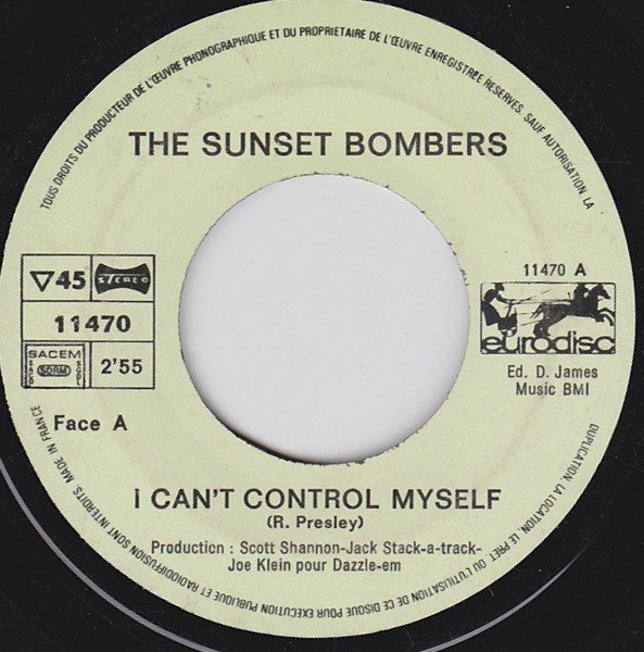 lataa albumi The Sunset Bombers - I Cant Control Myself High Cotton