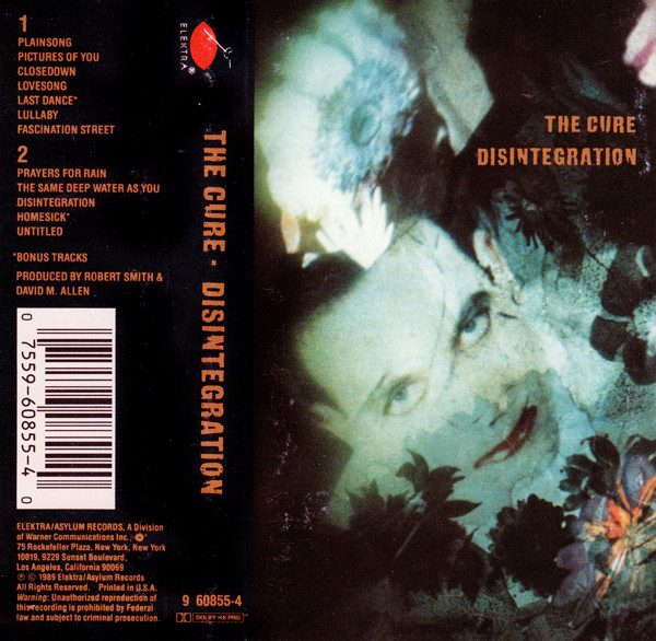 Disintegration (german 1989 'remastered from original master tape' issue  12-trk cd full ps) de The Cure, CD con gmvrecords - Ref:117899402