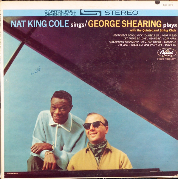 Nat King Cole Sings / George Shearing Plays (1962, Scranton