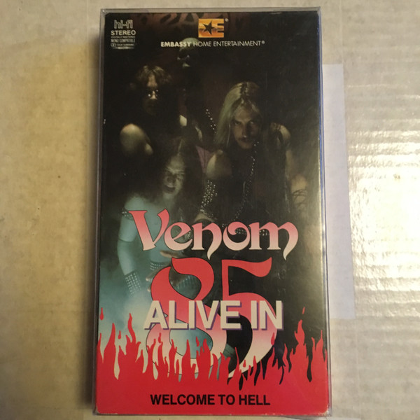 Venom – Alive In 85 - Welcome To Hell (1986, VHS) - Discogs
