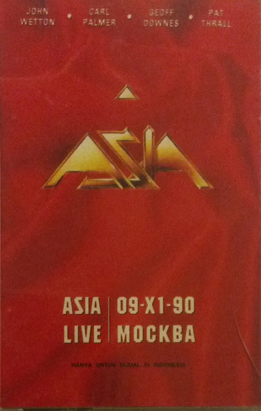 Asia – Live In Moscow 1990 (CD) - Discogs