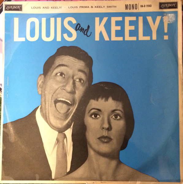 Louis and Keely 1959 Vintage Vinyl Record 