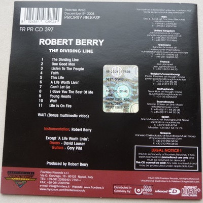 baixar álbum Robert Berry - The Diving Line