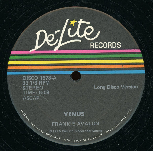 Frankie Avalon - Venus, Releases